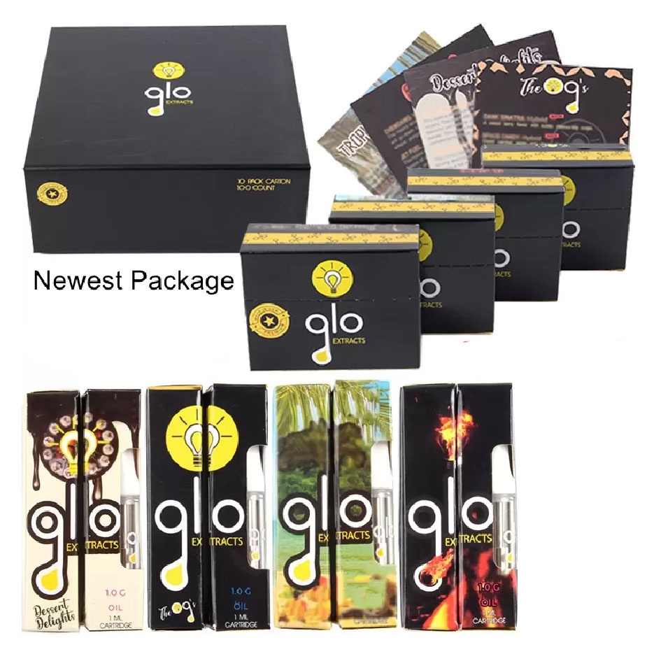 

Stock sale Glo carts cartridges box packages magnet cool master and medium box not include cartridges