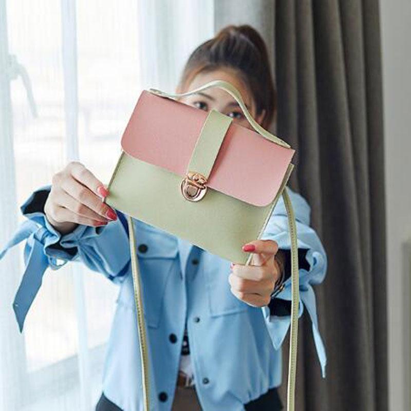 

Evening Bags 2022 Fashion Women's Leisure Pu Solid Color Single Belt Shoulder Crossbody Bag 6475Evening, Black