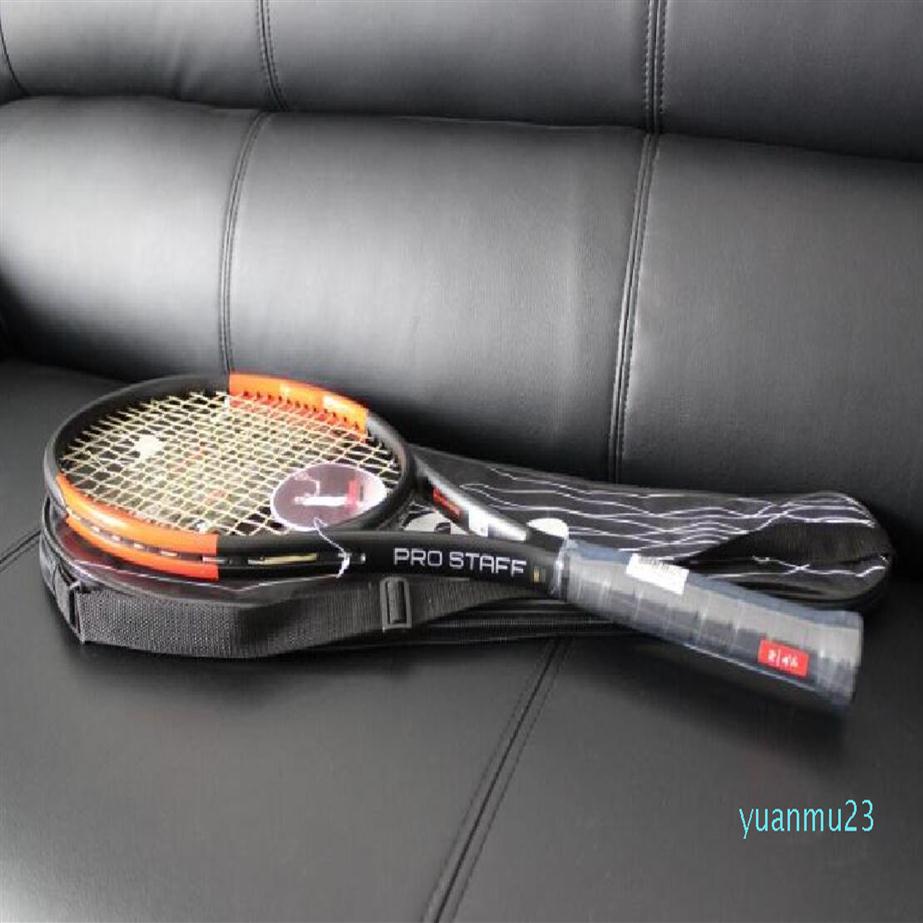 

Whole-Whole top quality tennis rackets Blade 98 Green racquet with string and bag 1 piece racket194i