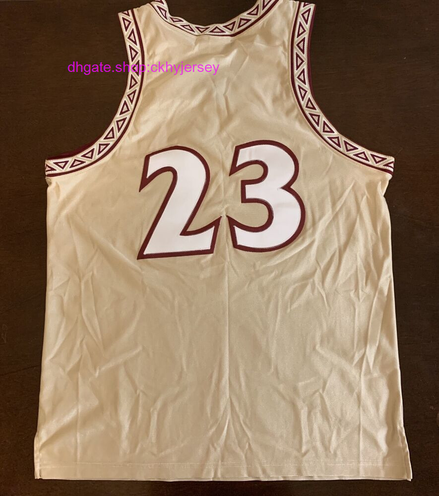 

Vintage Cheap Stitched Florida Rare State University James Collins Basketball Jersey Mens Kids Throwback Jerseys, Same as picture