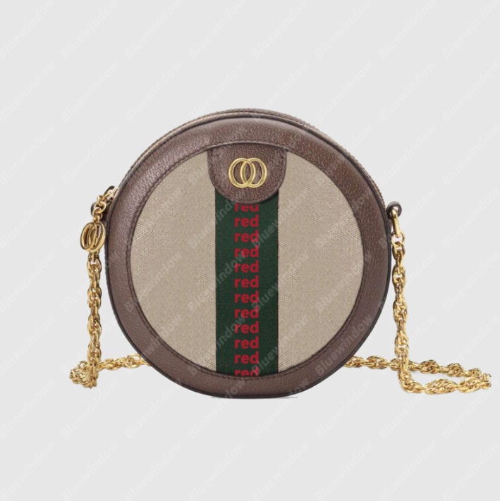 

Fashion Round Shoulder Bags Women Handbag Chain Bag Luxurys Designers Bags Shoulder Bag Handbags Cross body Totes Purses Ophidia, Extra cost not bag