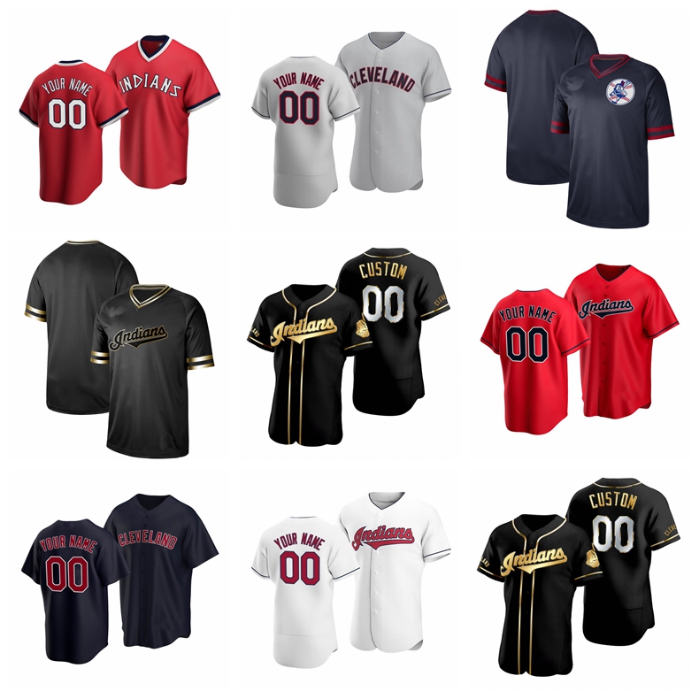 

Custom Baseball Jersey Cleveland''Indians 12 Francisco Lindor 11 Jose Ramirez 41 Carlos Santana 55 Roberto Perez 57 Shane Bieber 32 Franmil Reye 811, Nik logo