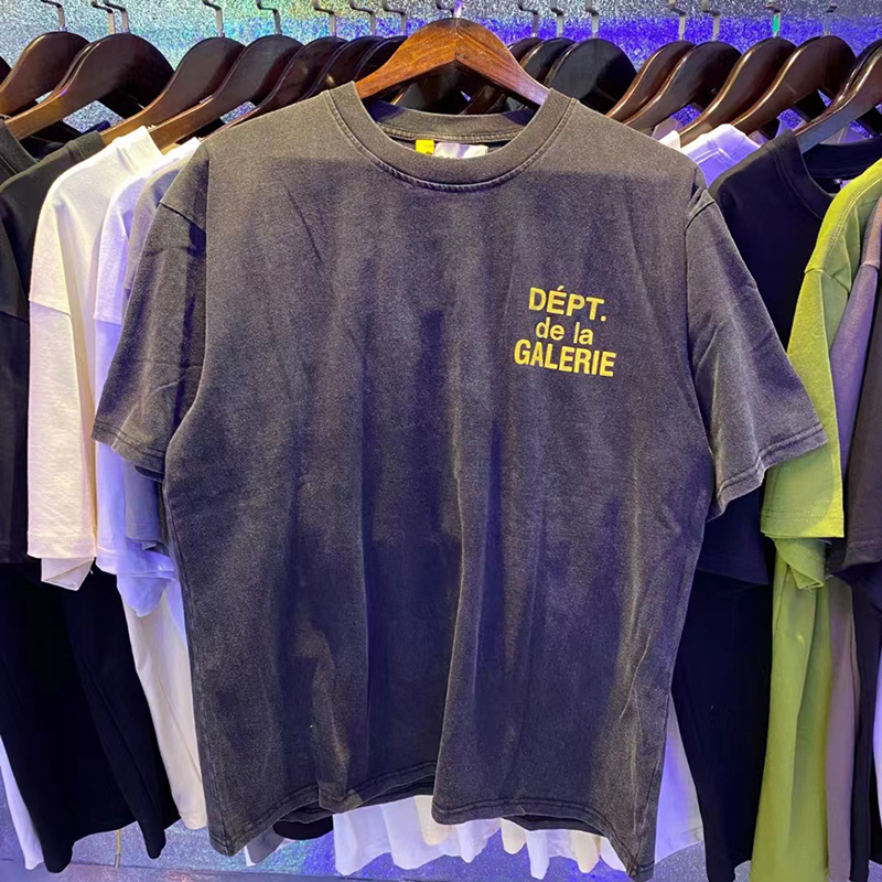 

2022 Wash Do Old T-shirt High Quality 1 Short-Sleeved Colorful T-shirts