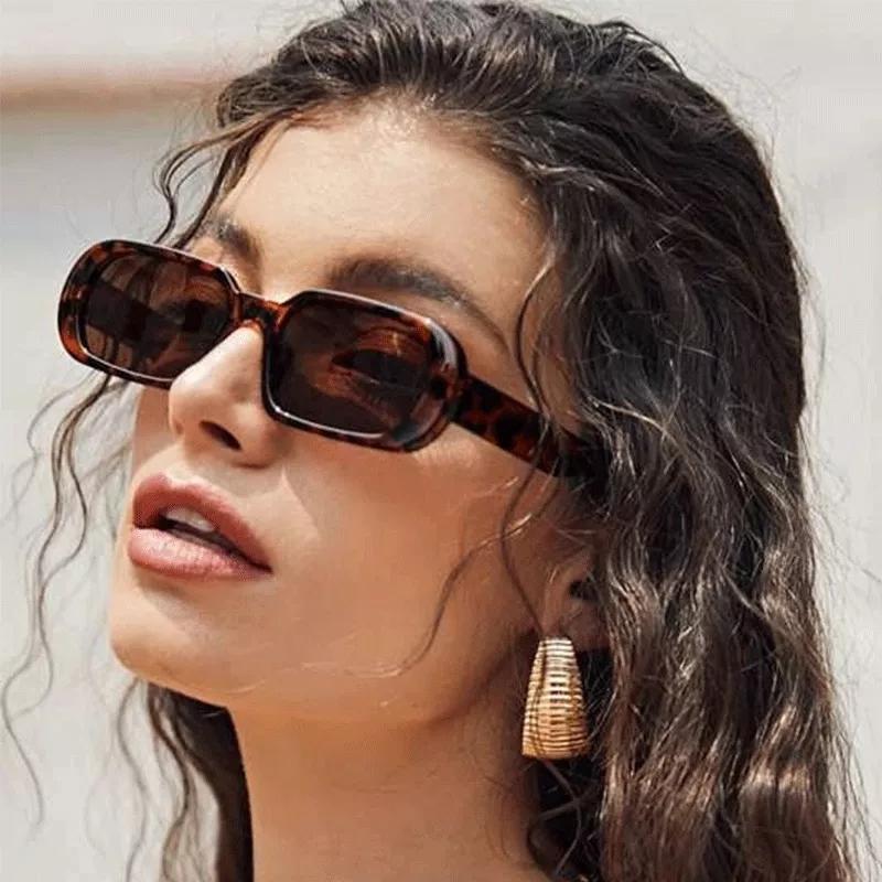 

Sunglasses Classic Round Women Vintage Luxury Designer Small Frame Rectangle Lentes De Sol MujerSunglasses