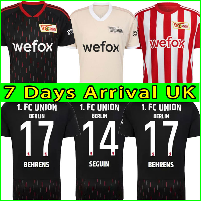 

Union Berlin soccer Jersey 22 23 Third home away Red black white 2022 2023 Football shirt kid set thailand
