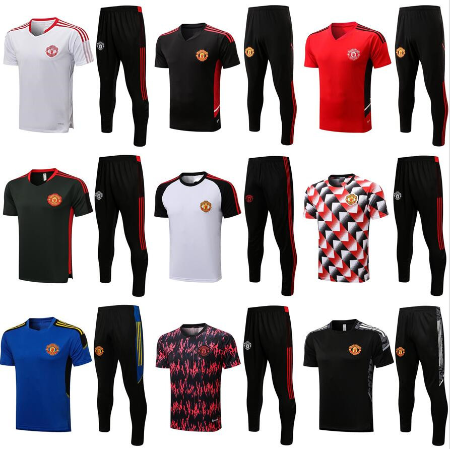 

2021 2022 2023 Manchester Men Soccer Jerseys Sets Tracksuits Sportswear suit 22 23 Training uniform shirt tracksuit