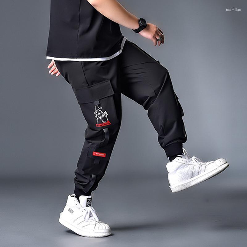 

Men's Pants 6XL 5XL XXXXL Side Zipper Cargo Harem Hip Hop Joggers Streetwear Sweatpants Men 2022 Autumn Casual TrousersMen's Naom22, Black