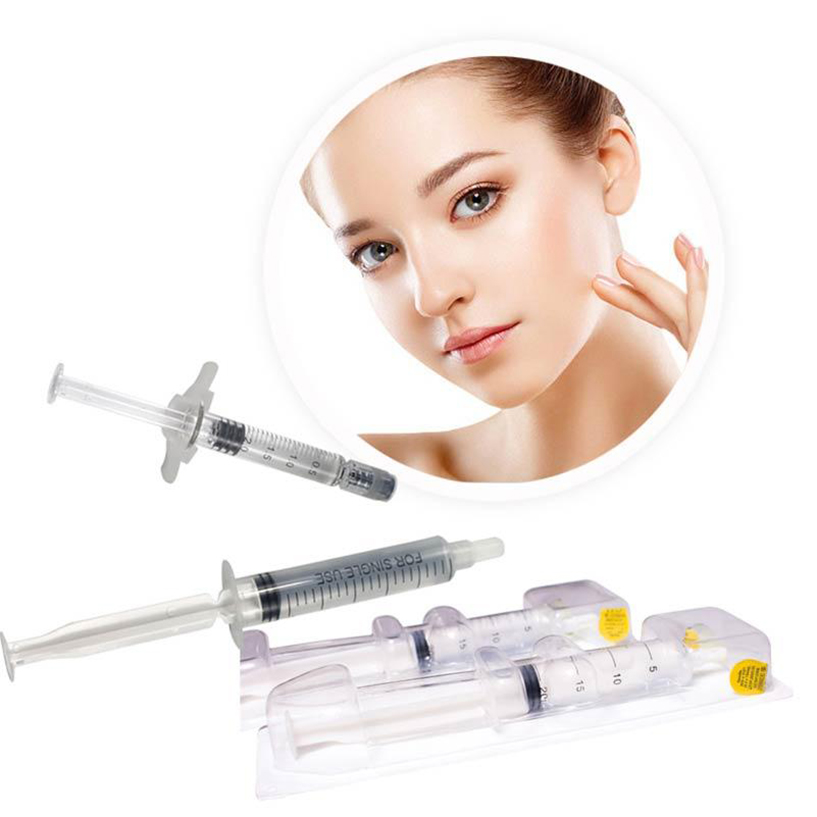 

1ml Cross Linked Lip Filler Mesotherapy Device Beauty for Face lips cheeck breast Derma Fillers Injection with Two Syringe