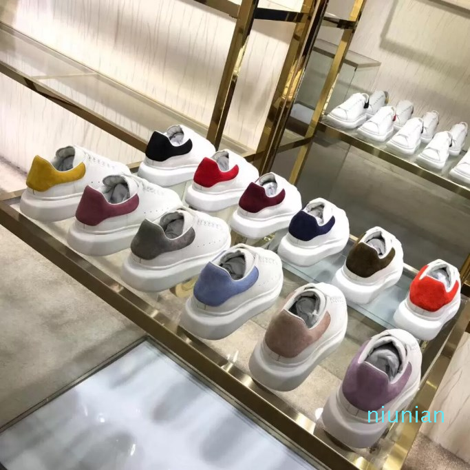 

2022 high quality designer men women womens white mens shoes leather espadrilles flats platform oversized casual espadrille flat sole, 23