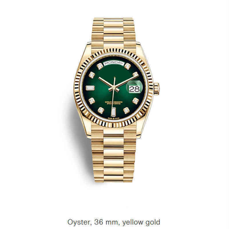 

uxury watch Date Gmt Men Watches Luxury for Day-Date AAA Classic Diamond Automatic Movement Watch 36mm Pagani Design Relogio Feminino