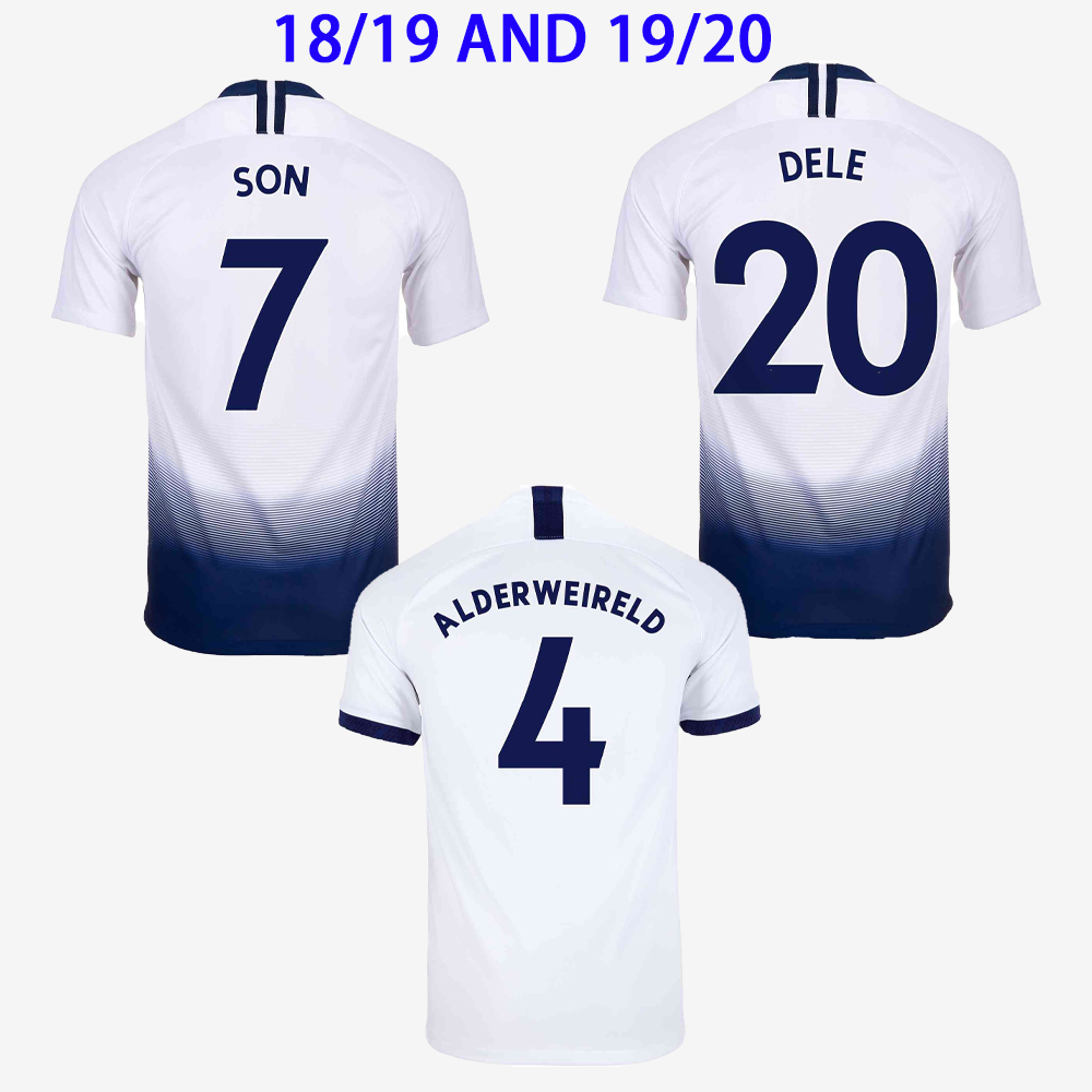 

Retro soccer jerseys 2018 2019 2020 DELE SON KANE 18 19 20 LUCAS vintage football shirt classic uniform short sleeve home white fans version HOJBJERG BERGWIJN S-2XL