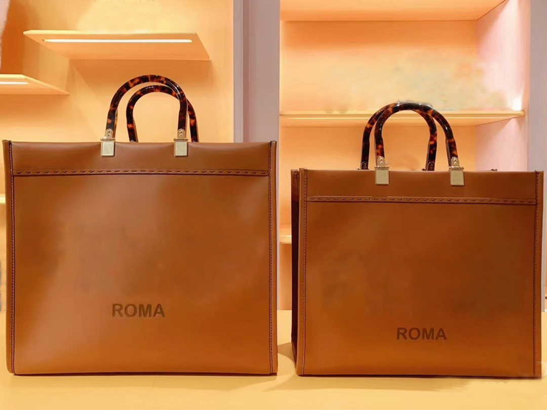 

Wholesale luxury designer Tote Bag high quality heavy industry to create large capacity leather multifunctional urban evening wear handbag size 40 35 cm, Box