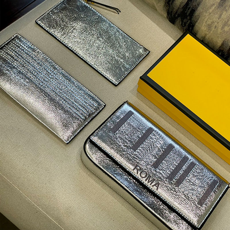 

Three In One Long Wallet Ladies Bag Chain Shoulder Crossbody Bags Genuine Leather Handbags Removable Chain Strap Solid Colour Purses Fashion Letters Wallets