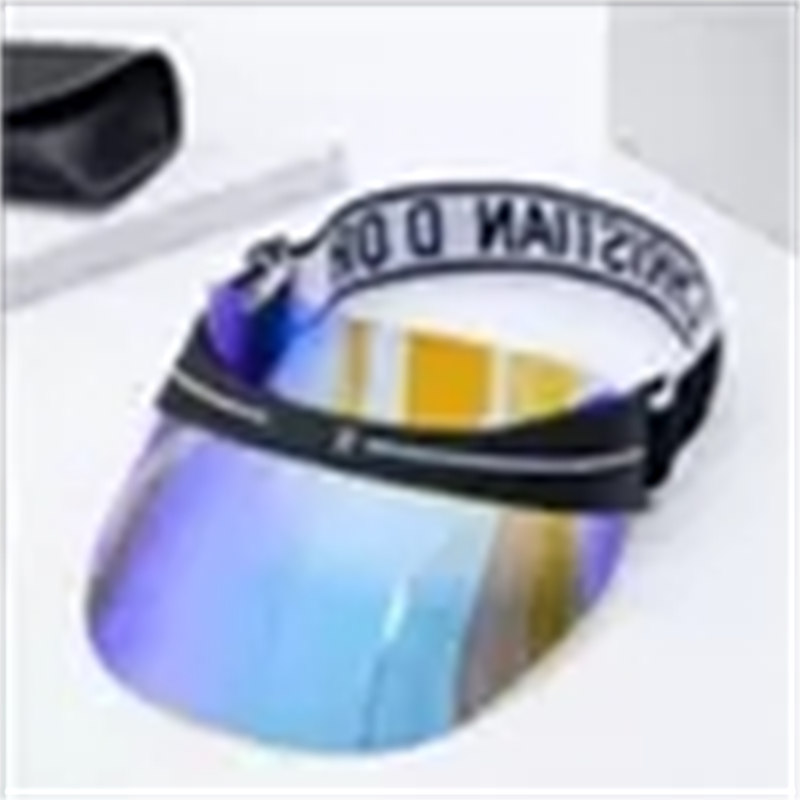 

Designer visor upgraded thickened brand sun hat summer cap casquette outdoor uv sunglasses adjustable size Sports Golf Tennis Beach Headband basketball cap