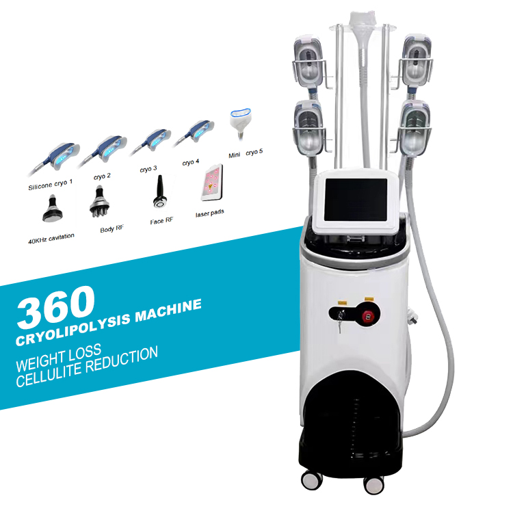 

New P 2022 Cryo Sculpting Machine Cryolipolysis 4 Handles Fat Freezing Device