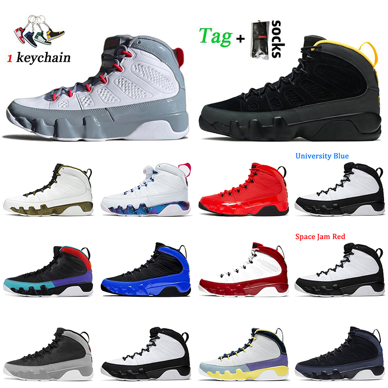 

2022 Jumpman 9 Fire Red 9s Basketball Shoes Fashion Mens Trainers Sports University Gold Iridescent Racer Blue Particle Grey Change The World Men Sneakers Size EUR 47, D39 iridescent racer blue 40-47