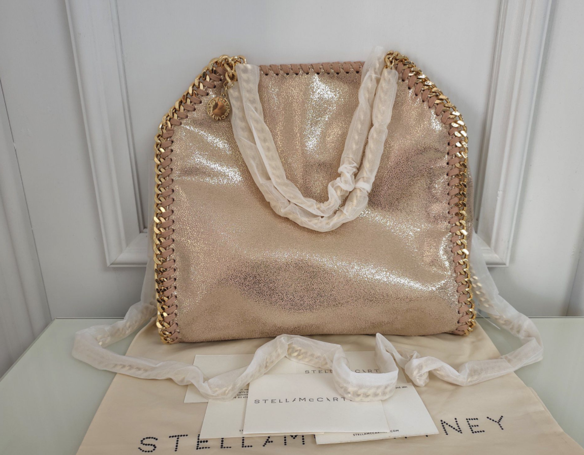 

2021 New Fashion women Handbag Stella McCartney PVC high quality leather shopping bag V901-808-808 3 size 1588