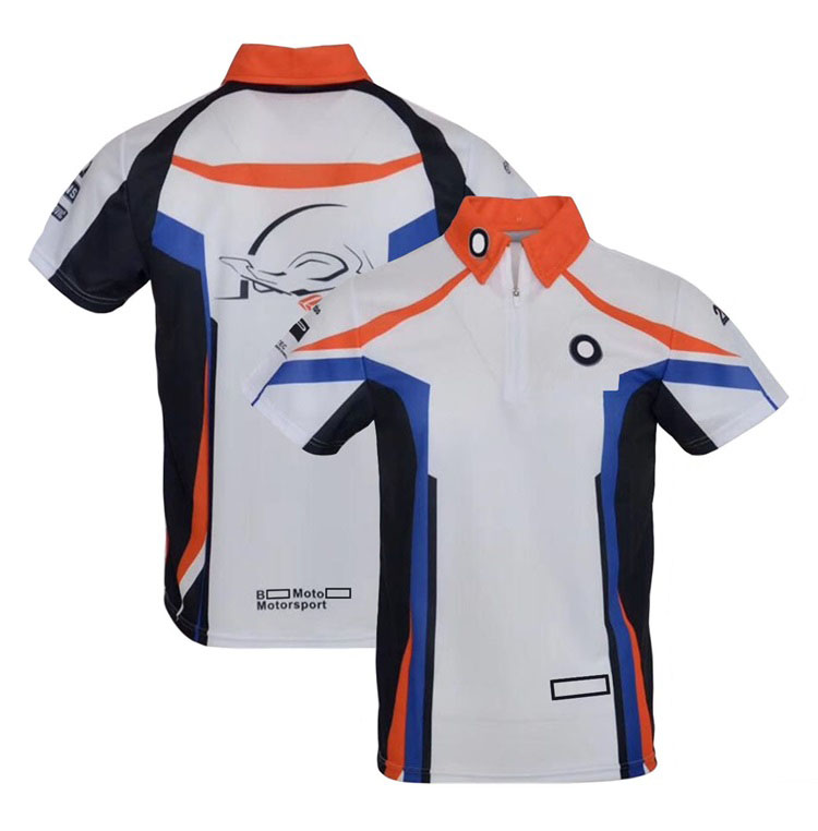 

Summer motorcycle off-road wear short-sleeved quick-drying lapel T-shirt casual racing POLO shirt can be customized
