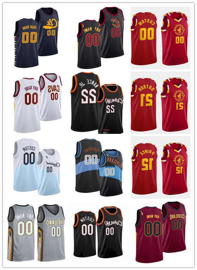 

75th Custom Men Women Youth Cleveland''Cavaliers''LeBron 23 James Dean 32 Wade Dylan 9 Windler RJ 5 Nembhard Jr. 21 Davis Basketball Jerseys, Gold