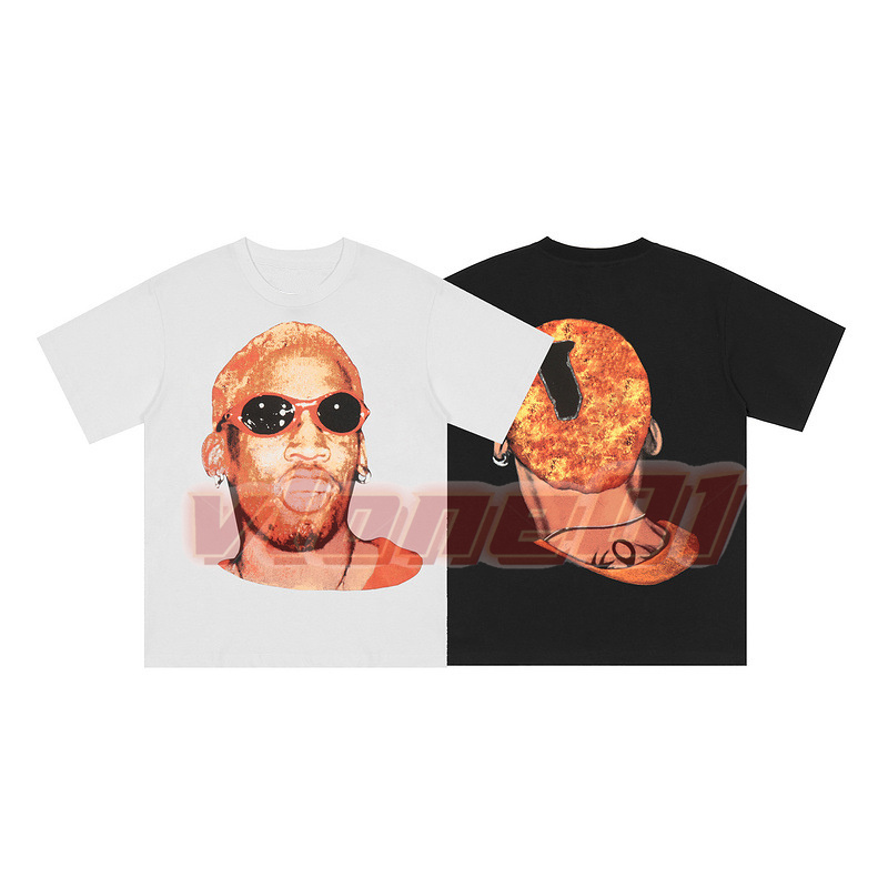 

Fashion Brand Mens T Shirts Designer Man Street Hip Hop Casual Tees Unisex Short Sleeve Print T Shirt Size S, White