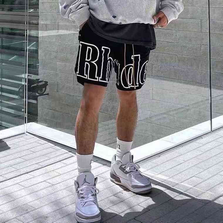 

Fashion designer summer American shorts men's thin rude fitns high street loose fast drying sports training basketball trend