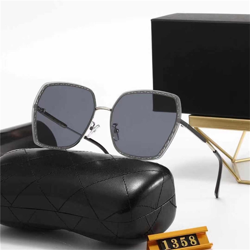 

new women's gradient metal elegant sunglasses Fashion star Sunglasses 1358