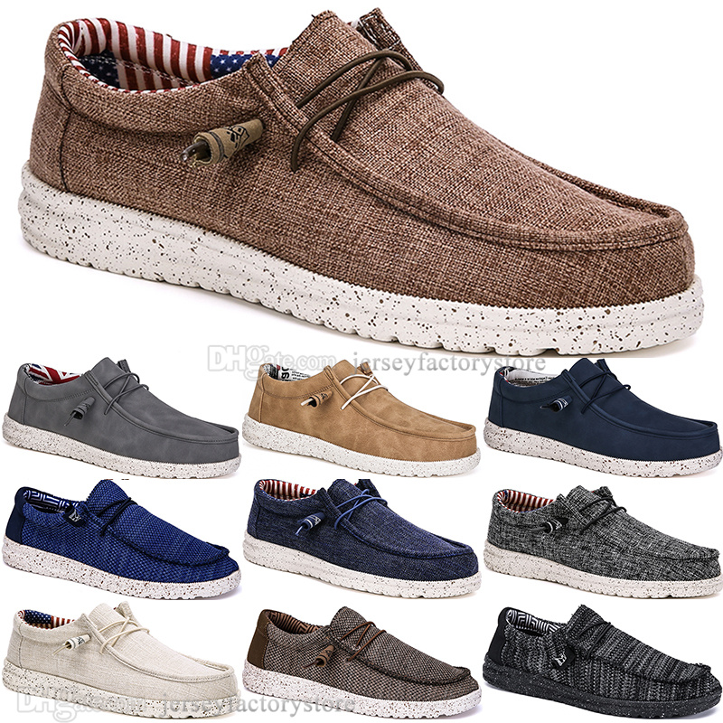 

2136 Spring New Fashion British style Mens Canvas Casual Shoes Man Hundred Leisure Student Men Lazy Drive Overshoes Outdoor Comfortable Breathable Big Size EUR 40-48, 10