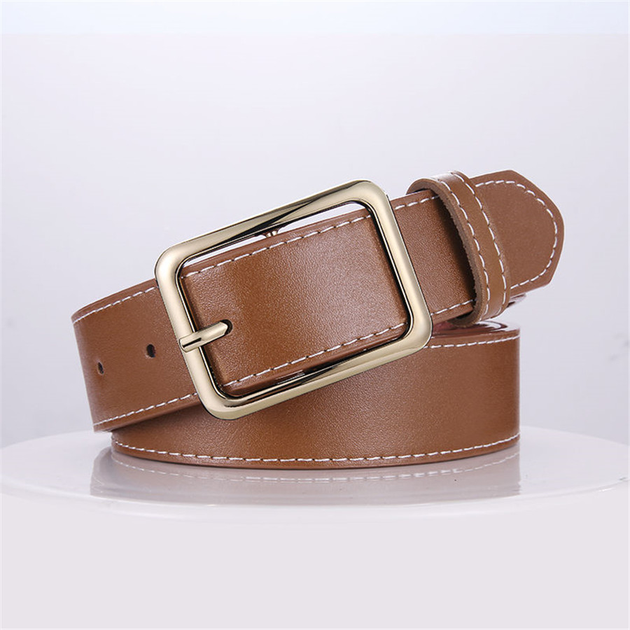 

Men Designers Belts Women Waistband Ceinture Brass Buckle Genuine Leather Classical Designer Belt Highly Quality Cowhide Width 3.8cm With box #G15, With white box or orange box