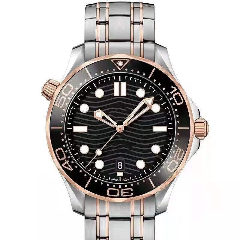 

Fashion Mens Watch Automatic Mechanical Watches 42MM Business Wristwatches Life Waterproof Stainless Steel Wristwatch Multiple Colors 007 movement watches, 3#