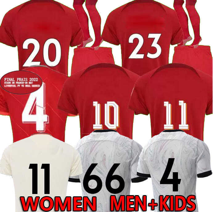 

S-4XL 21 22 23 Men Women kids kit socks soccer jerseys LUIS DIAZ Home red XXXXL Away 3rd 2022 2023 ALEXANDER-ARNOLD football shirt club