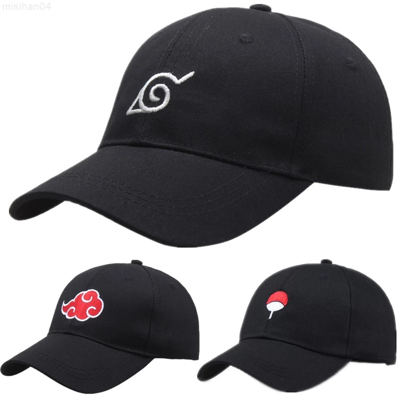 

Anime Baseball Cap For Women Men Cotton Akatsuki Snapback Hat Cartoon Uchiha Embroidery Dad Hat Casual Hip Hop Trucker Hats Y220716, E-khaki