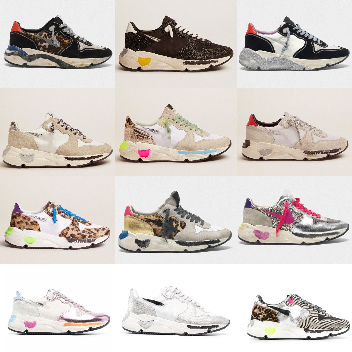 

Designer Golden Running Sole Sneakers Italy Deluxe shoe Pink Classic White Do-old Sequin Dirty Shoes Superstar Man Women Trainers, Star5