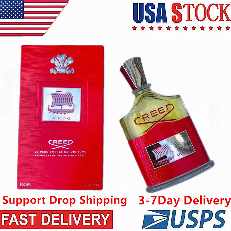 

Creed Viking Fragrance Men's Cologne Long Lasting Good Smell Good Quality Fragrance Capacity 100ml US 3-7 Business Days Fast Delivery
