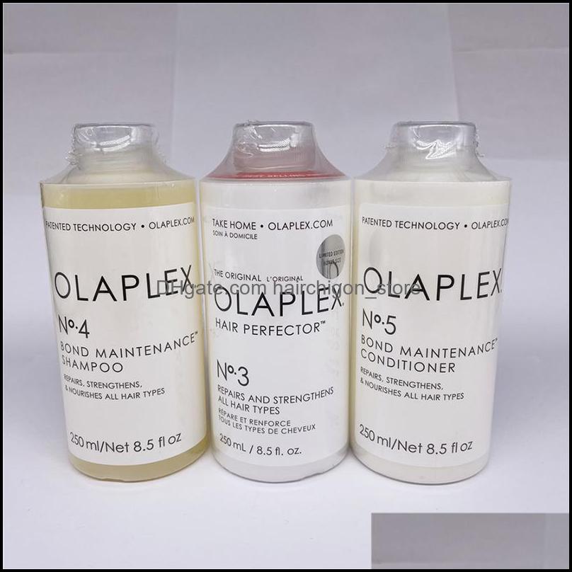

Shampoo Conditioner Olaplex Complete Reparative Hair Repair Bundle No. 3- Dhjo6