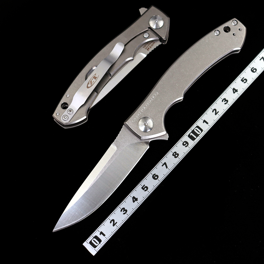 

Zero Tolerance 0450 Dmitry Sinkevich Flipper Folding Knife Outdoor Camping Hunting Pocket Tactical Self Defense EDC Tool 0562 0350 0357 Knife