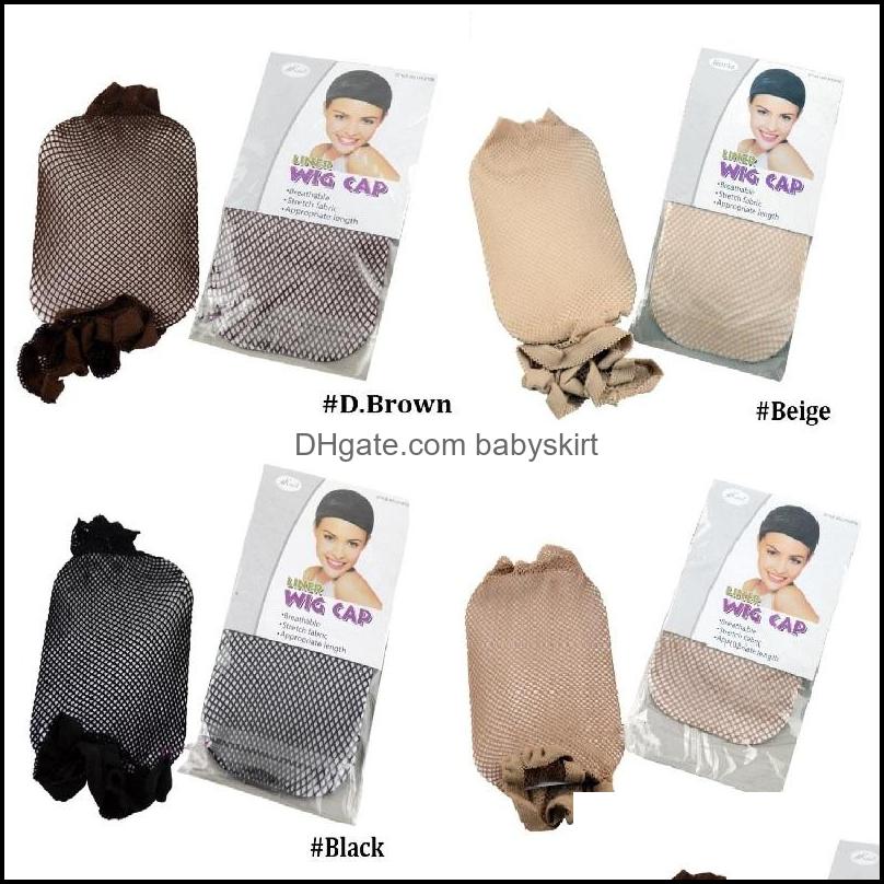 

Wig Caps Hair Accessories Tools Products Invisible High Stretch Elastic Fishnet Net Wigs Cap For Snood Mesh Weaving Nylon Ordinary Small P