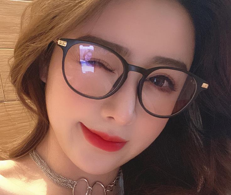 

Sunglasses Woman Oval Computer Anti Blue-ray Glasses Frames Women Blue Film Eyeglasses Men TR90 Optical Spectacles Gaming Eyewear