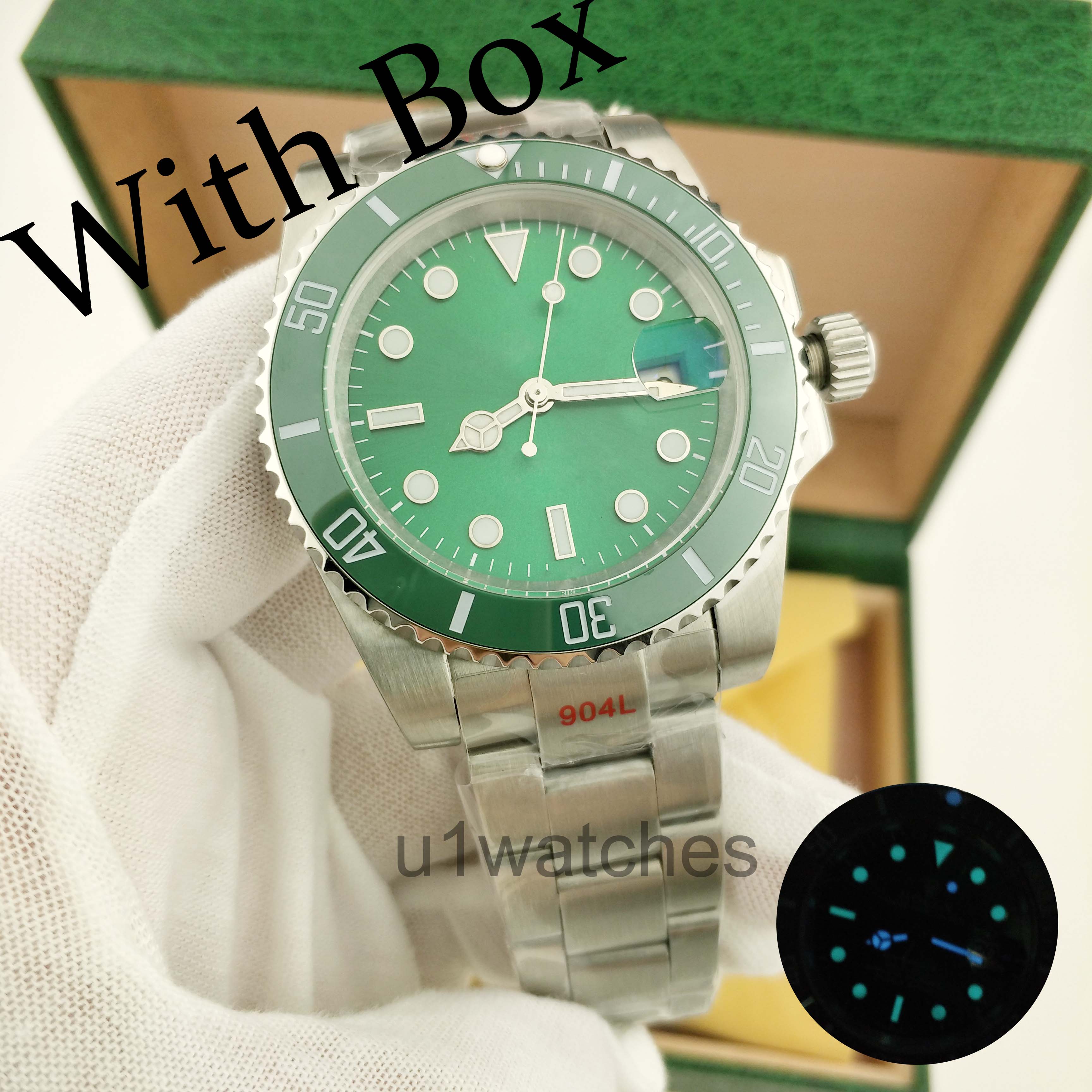 

Mens Watch 41MM aaa Quality 904L Luxury Luminous Waterproof Automatic Movement Wristwatches Designer Watches Reloj De Lujos High Quality, Color 1