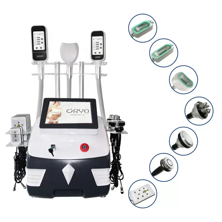 

Freeze Slimming Machine 40K Ultrasonic Lipolaser Cavitation Cool Sculpting Vacuum Cryolipolysis Beauty Equipment