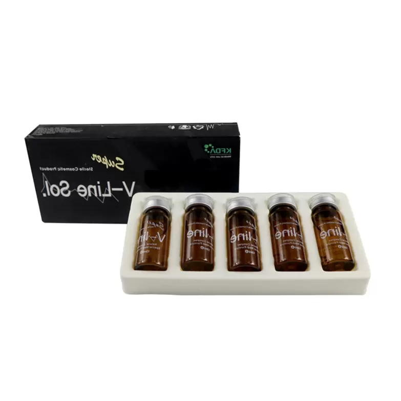 

Korea Super V Line Sol 5 vials x10ml Fat Burn Aqualyx Slimming Solution