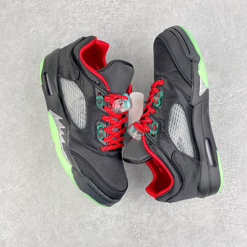 

Mens Basketball Shoes 5s Jumpmens Clot X Black 5 Black Silk Luminous Womens Running Sports Sneakers, ##