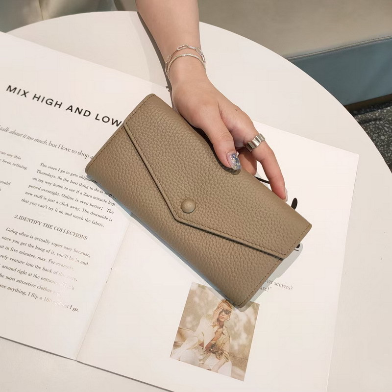 

3A High Quality Designer Wallets small slim money clip wallet for women real leather Luxurys Long Cover women luxury Card Holder Coin Purse 4 colors with Gift Box, Fedex shipping