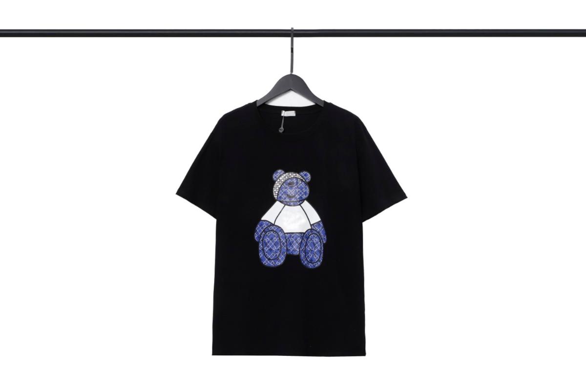 

Men's T-Shirts Summer 2022 Men And Women Short Sleeve Street Comfort Oversized Loose T-Shirt Black White BrandMen's, As the picture shows