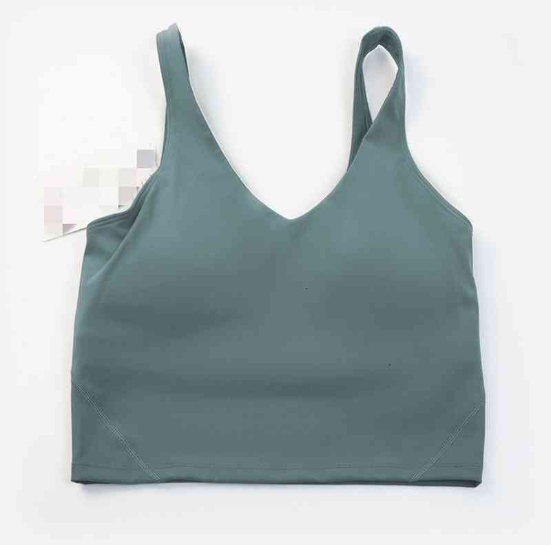 

LU Shockproof Yoga Bra Running Gym Sports Bra Top Designer Women Widen Hem Push Up Workout Shirt Fitness Yoga Crop Tops Brassiere Multiple colors LL29, 11