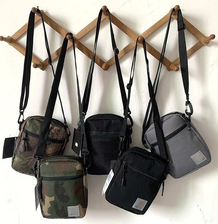

Trandy Brand Camouflage Couple Flap Crossbody Bag, Black-gauze element