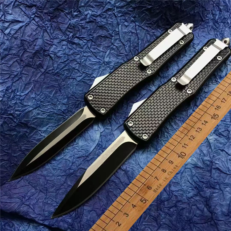 

Mirco K07S AUTO OPEN Blade knife Automatic knife Zinc aluminum alloy Handle Camping outdoor self-defense life-saving knives EDC Tool BM UT85 UT88 BM3300 4600