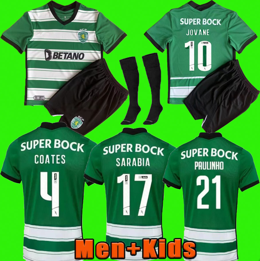 

Sporting CP 22 23 Lisboa soccer jerseys 2022 2023 home Special Lisbon Jovane Sarabia Vietto COATES ACUNA Stromp Clube de football shirt Men kids kit, Blue