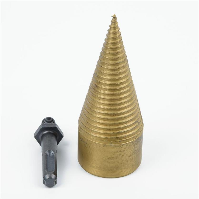 

High Speed Steel Firewood Drill Bit Woodworking HSS Drilling Bits Wood Screw Splitting Cone Driver Bits199Y