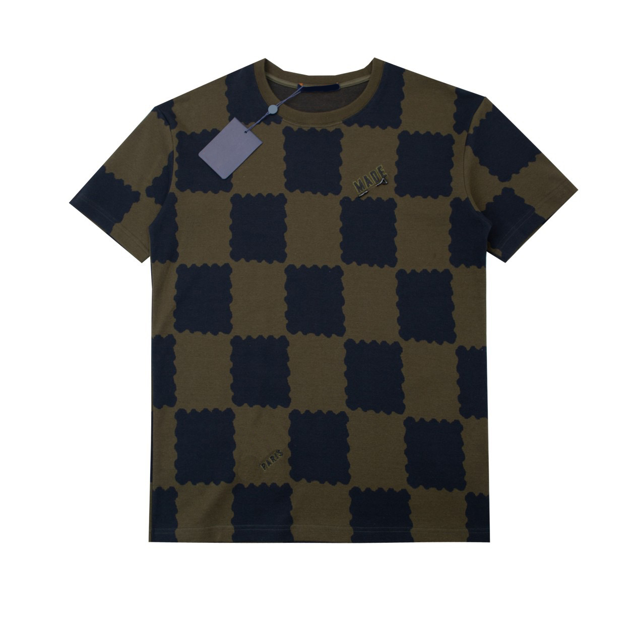 

2022 round neck Men's Plus Tees & Polos with cotton printing and embroidery, 100% replica of European size t-shirts 46