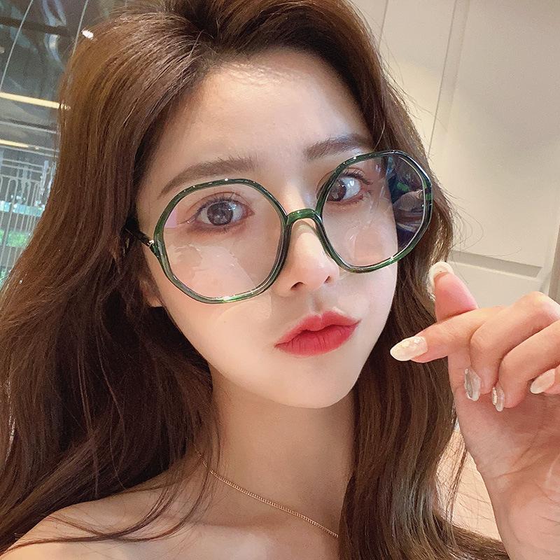 

Fashion Sunglasses Frames Classic Polygon Frame Men Eyeglasses Anti-blue Light Glasses Retro Women Myopia Optics Eye Computer 202